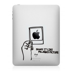 Shake It Like A Polaroid iPad Decal